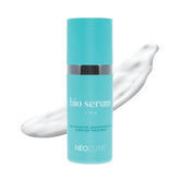 Neocutis Bio Serum Firm bottle close-up highlights hydrating anti-aging serum