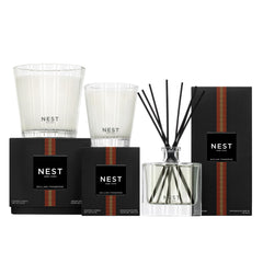 Nest New York Sicilian Tangerine foamy lather suggesting nourished skin after use
