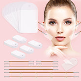 Netlkjonk face-tape lift invisible application shows instant contour support for events