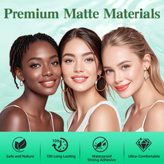 Netlkjonk ultra thin 0-02mm film demonstrates near invisible wear under makeup