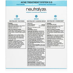Neutralyze Clearing Serum bottle highlights targeted treatment for clearer pores.
