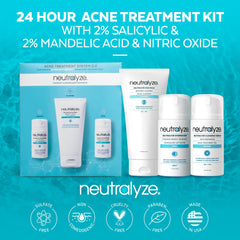 Neutralyze Synergyzer bottle showcases advanced healing technology for faster recovery.