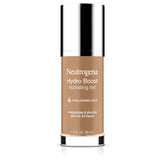 Neutrogena Hydro Boost tint bottle showing hydrating formula for dry skin