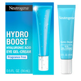Neutrogena Hydro Boost under-eye cream tube delivers targeted hydration for delicate skin.