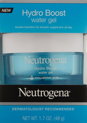 Neutrogena Hydro Boost water-gel jar delivers lightweight hydration for dry skin