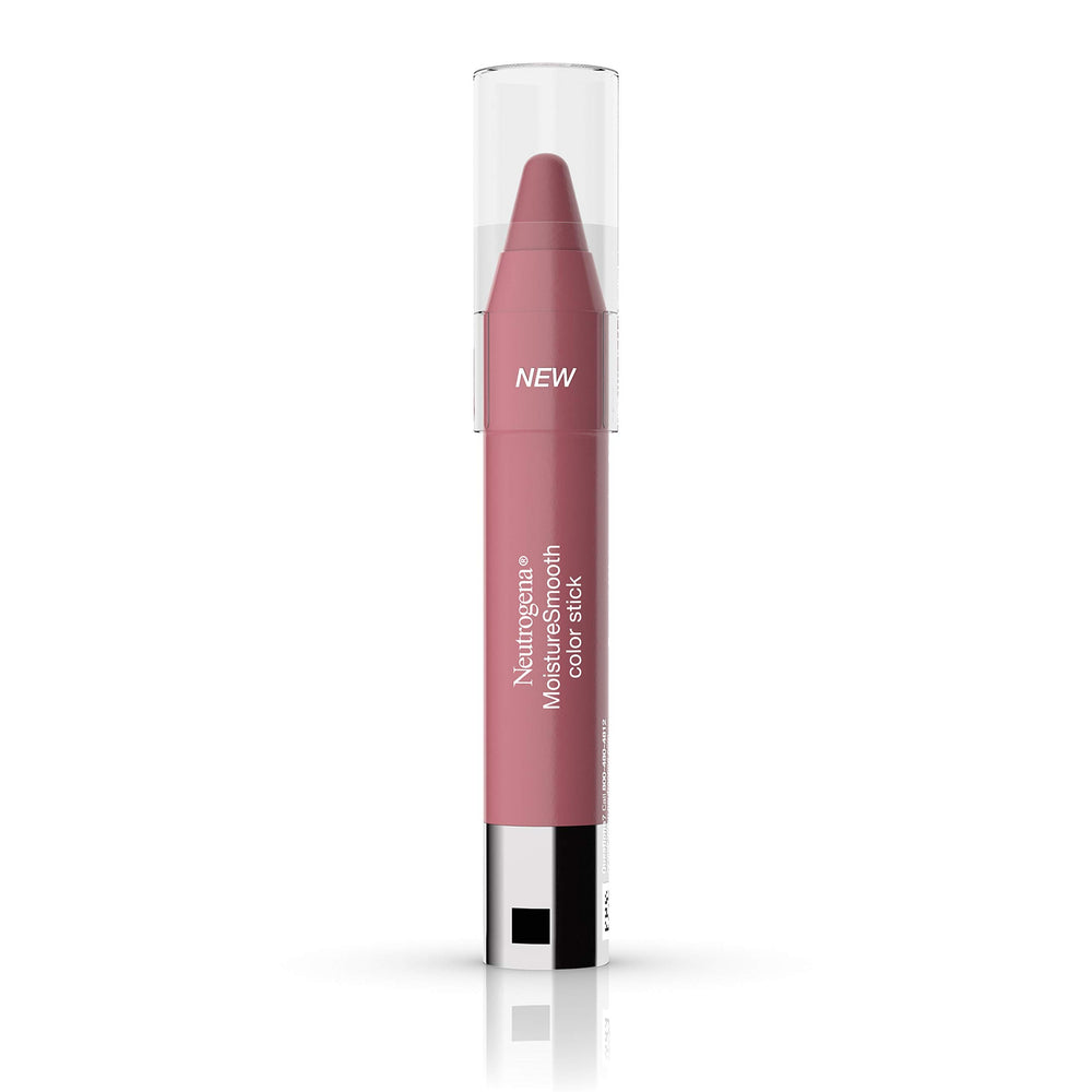 Neutrogena MoistureSmooth Color Stick Sweet Watermelon tube shows lasting moisture with color