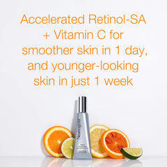 Neutrogena Rapid Tone Repair serum dispense highlights easy daily use for dark spots.