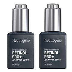 Neutrogena Rapid Wrinkle Repair Serum bottle showing 0.5% retinol for smoother skin