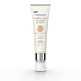 Neutrogena Retinol Tinted Moisturizer tube closeup, delivering lightweight hydration and subtle glow.