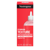 Neutrogena Stubborn Texture liquid exfoliant bottle for daily gentle exfoliation