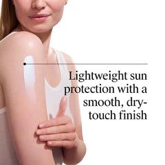Neutrogena Ultra Sheer application on hand highlighting smooth, non-greasy spread