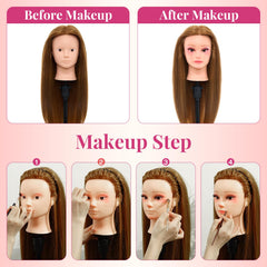 Neverland Beauty & Health 80 percent real hair enables natural-looking braids and styling.