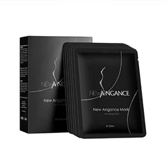 New Angance mask packaging front promotes premium anti-aging care.