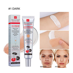 New Irven Hydrating CC Cream texture silky-smooth for effortless makeup layering.