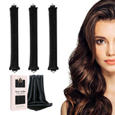 NEW NOAM heatless curls overnight set with rollers for effortless overnight styling.