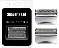 Newbulu 70S Series 7 replacement head demonstrates easy installation for Braun shavers.