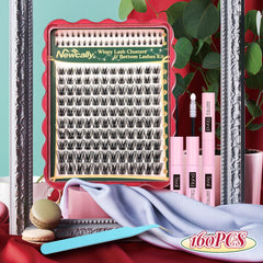 Newcally bottom lashes are included to add fullness for a balanced, natural look.