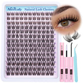 Newcally lash clusters kit package for easy at-home lash upgrade.