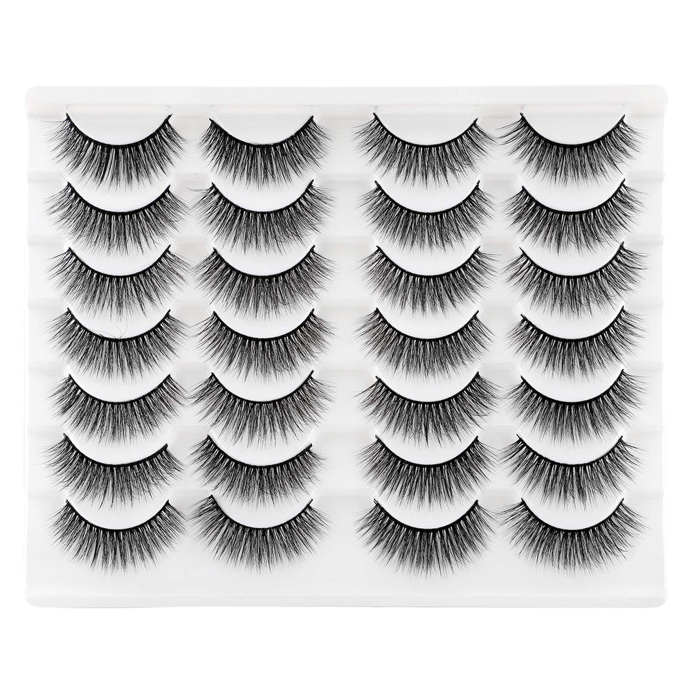 Newcally Lashes hand-knotted detail for delicate natural wispy fringe