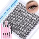 Newcally Wispy Lash Clusters Kit packaging for at-home lash extensions