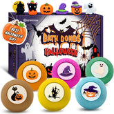 NEWFEIFAN Halloween bath bombs six-pack for festive kids' baths, colorful design