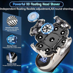NEXT BEAUTY detachable shaving head enables easy cleaning after every shave