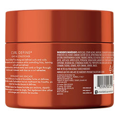 Nexxus Curl Define silk protein close-up showing creamy texture for strength.