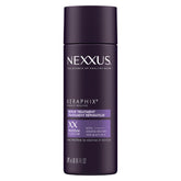 Nexxus Keraphix pre-wash cream bottle shows damage repair for smoother hair