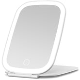 NEZZOE travel mirror with 64 LEDs for bright, precise makeup
