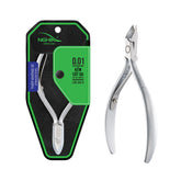 Nghia cuticle nipper D-01 Jaw 16 close-up with sharp blades for precise trimming