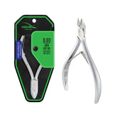 NGHIA cuticle nipper D-03 jaw16 close-up highlights durable stainless steel for salon and home use.