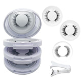 NGWDBA Hunnyfit magnetic lashes kit showcases reusable design for eco-friendly beauty.