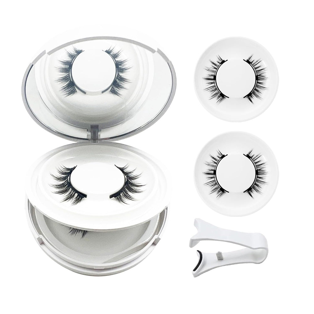 NGWDBA Hunnyfit packaging showcases a reusable magnetic lash kit for eco-friendly wear.