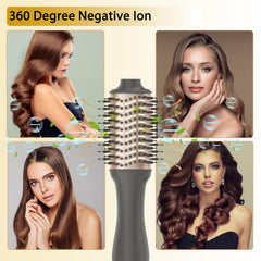Nicebay blowout brush with cold air mode for fast cooling and set hairstyles