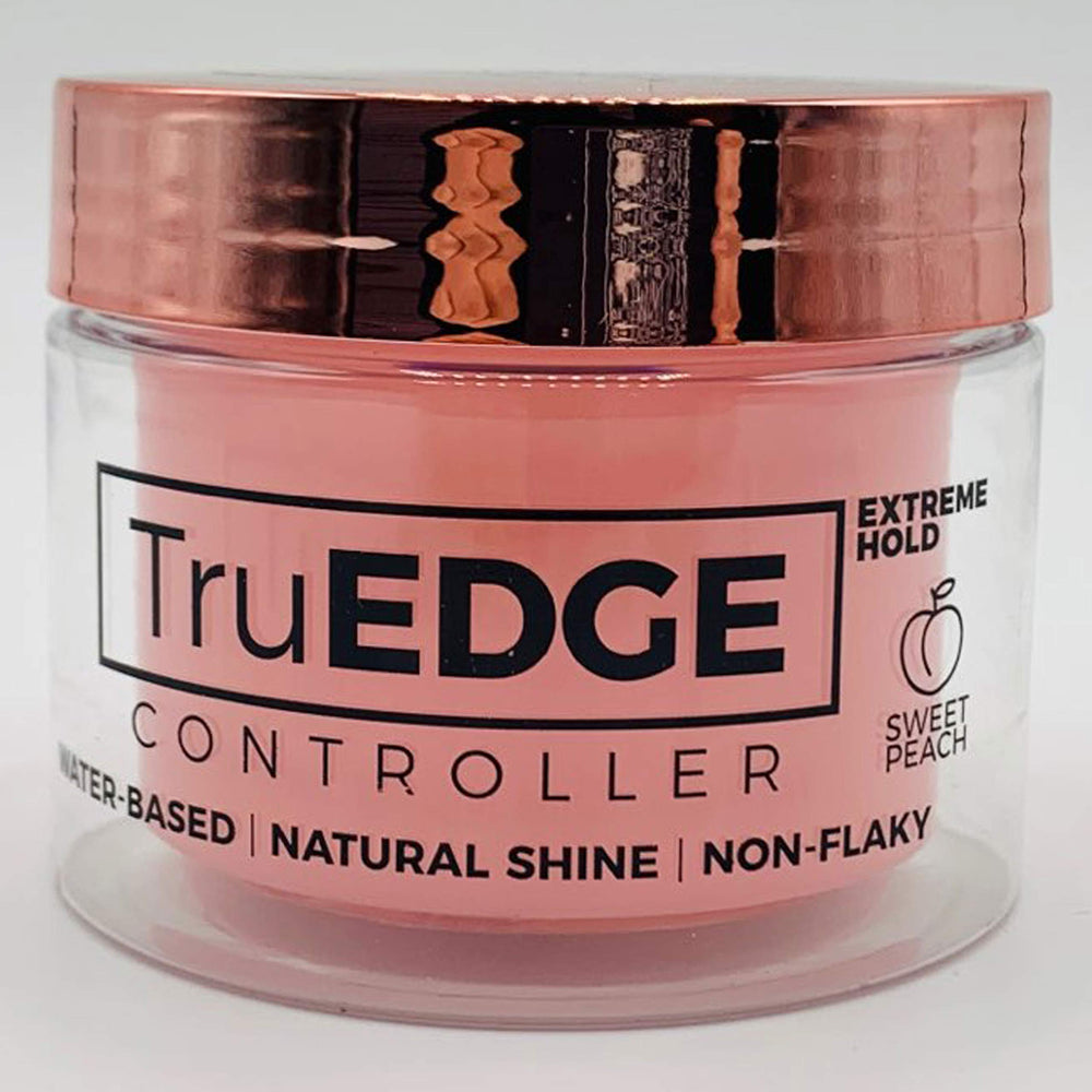 Tyche TruEDGE de Nicka K New York, botella de peinado, control extremo para bordes.