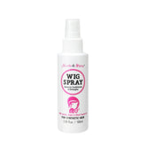 Nicole & Alyssa wig spray detangles for a silky, tangle-free synthetic wig