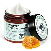 NIFEISHI beef tallow skin jar closeup showing nourishing texture for dry skin.