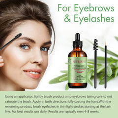 NIFEISHI eyelash brush with rosemary oil enables precise lash care for fuller-looking lashes