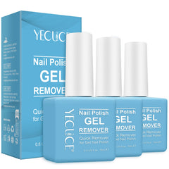 NIFEISHI gel polish remover bottle close-up for quick at-home manicure