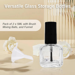 NIIIYTYB nail-polish mixing-balls inside for smooth color.