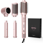 Nimmu 5-in-1 blow dryer brush set compact design enables quick at-home styling