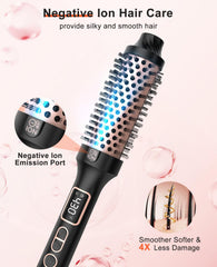 Nimmu thermal brush dual-PTC heaters enabling fast, consistent heat for quick styling