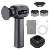 Niomuis rechargeable foot file front view for easy at-home pedicure