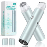 NIPOO bikini trimmer dual-head close-up for smooth shaping