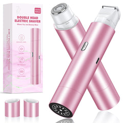 NIPOO Bikini Trimmer pink front view showing compact design for quick touch-ups