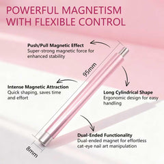 NIQZOPA cat eye magnet kit in lifestyle setup for at-home salon results