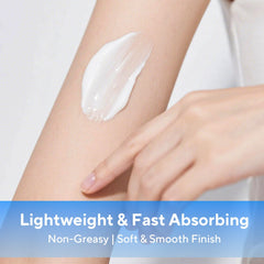 Nityrliv Intimate Parts Bleaching Cream demonstrates gentle brightening for sensitive areas.