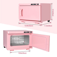 Niuadage 8L hot towel warmer cabinet temperature dial allows precise heat control