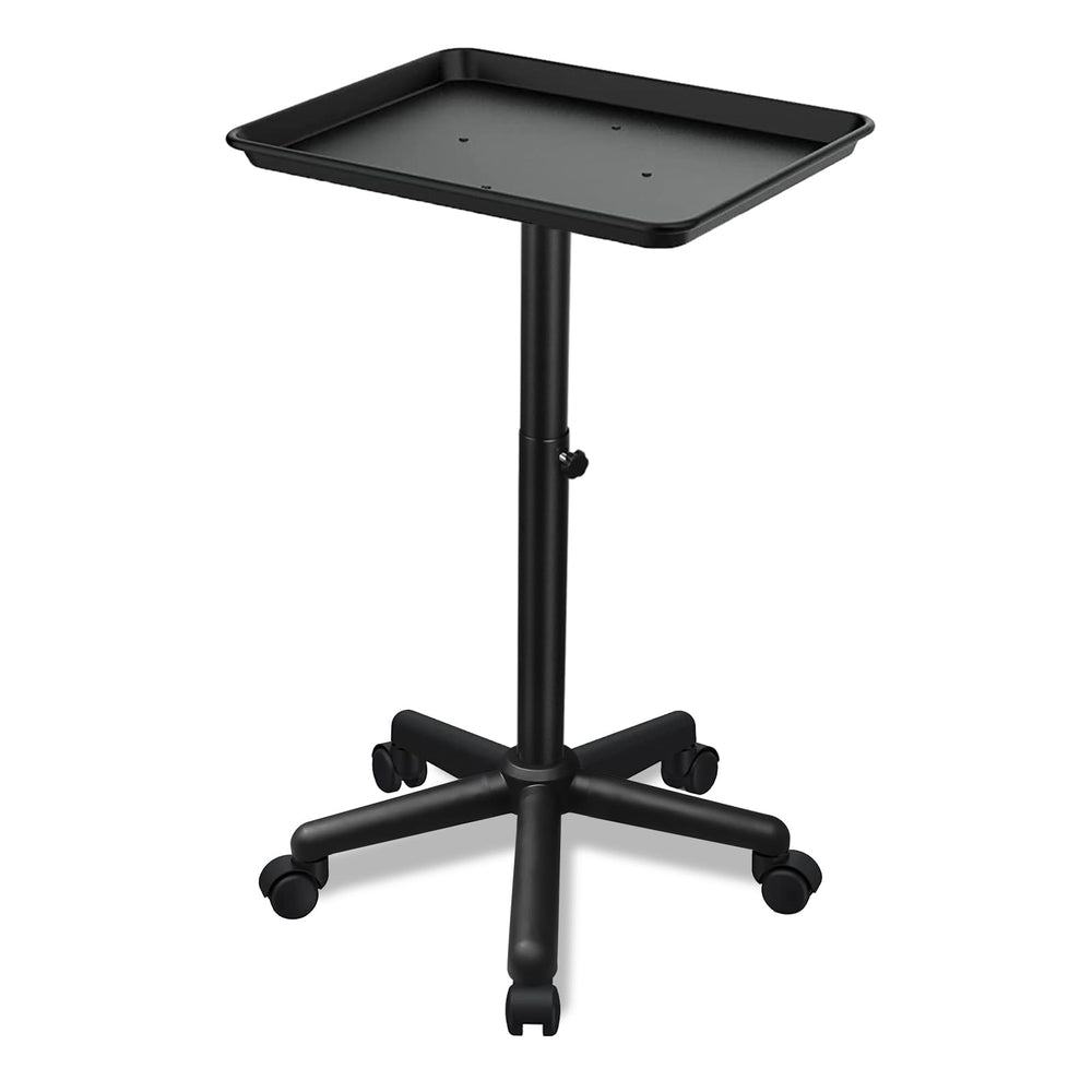 Niuadage salon tray on wheels in action for easy salon transport.