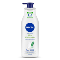 NIVEA Aloe Hydration Body Lotion bottle for smooth skin moisture